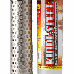 Kindl-Steel - Stainless Steel and Ceramic Log Lighter